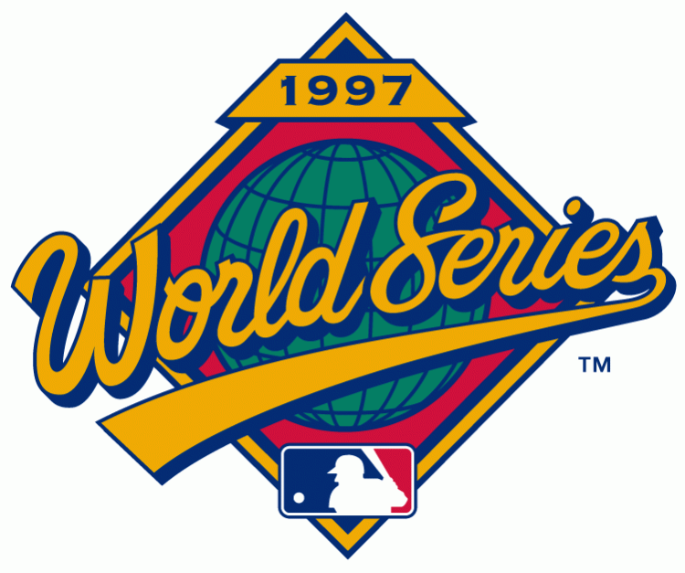 MLB World Series 1997 Logo iron on paper